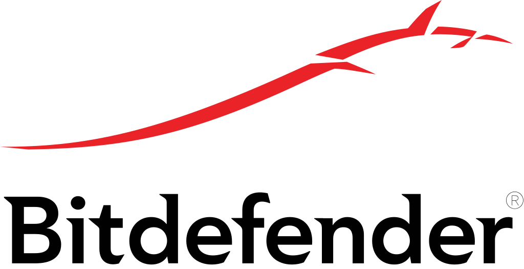 Logo Bitdefender : solution antivirus professionnelle de cybersécurité intégrée par Odtek pour protéger votre entreprise.
