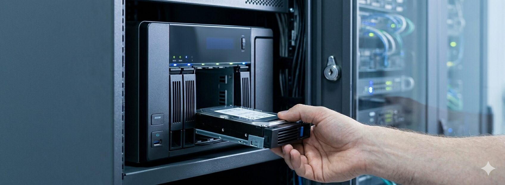 Maintenance de système de sauvegarde sécurisée NAS : gestion de la redondance des données et stockage serveur par Odtek