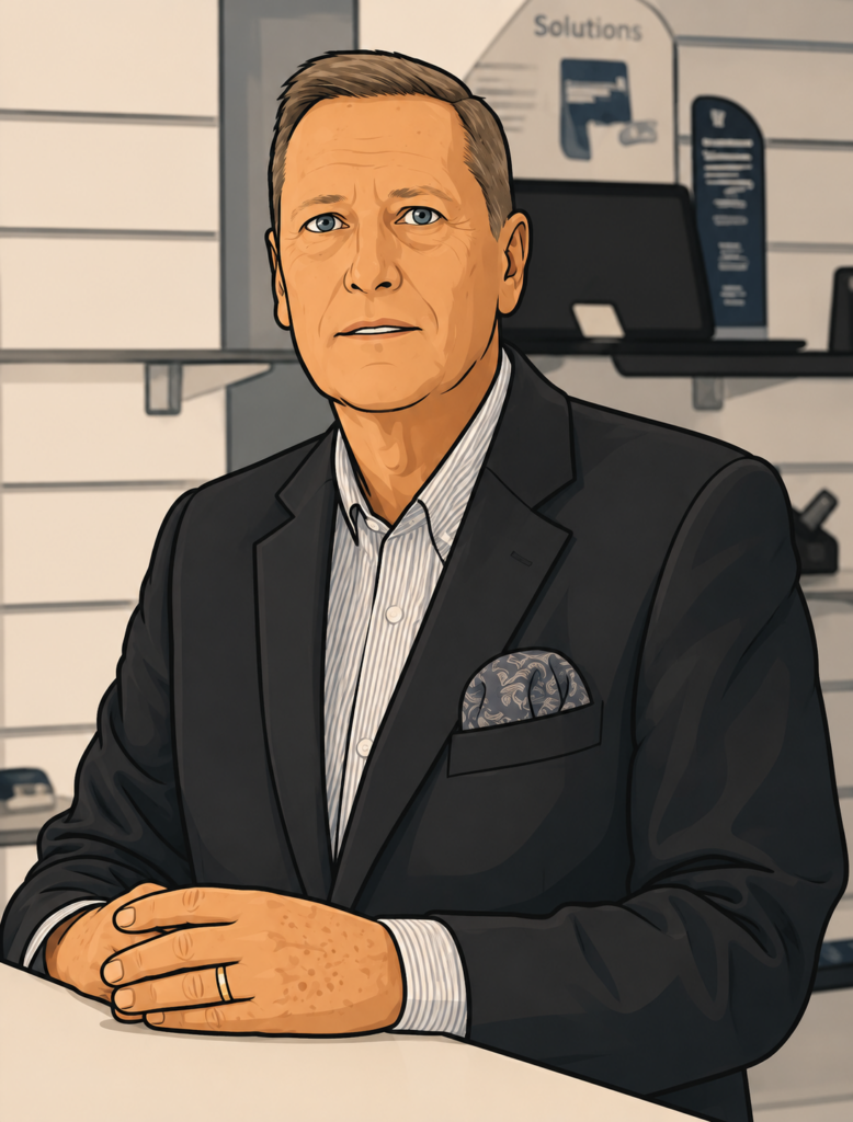 Louis cailhol, Gérant de l'entreprise ODtek